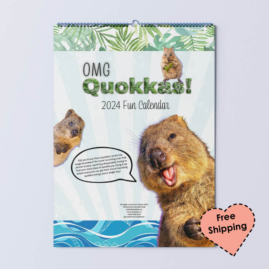 2024 Quokka Fun Calendar - Premium
