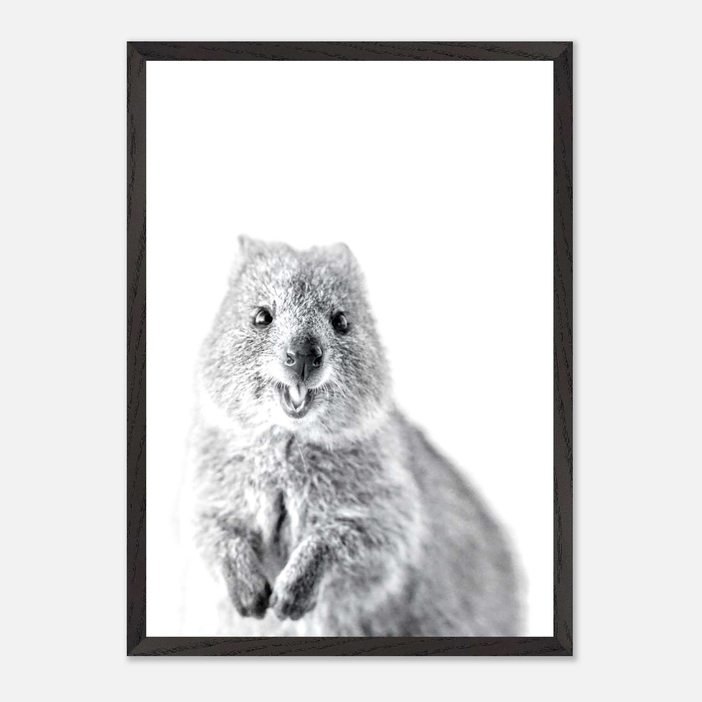 Quokka Print (Black and White)