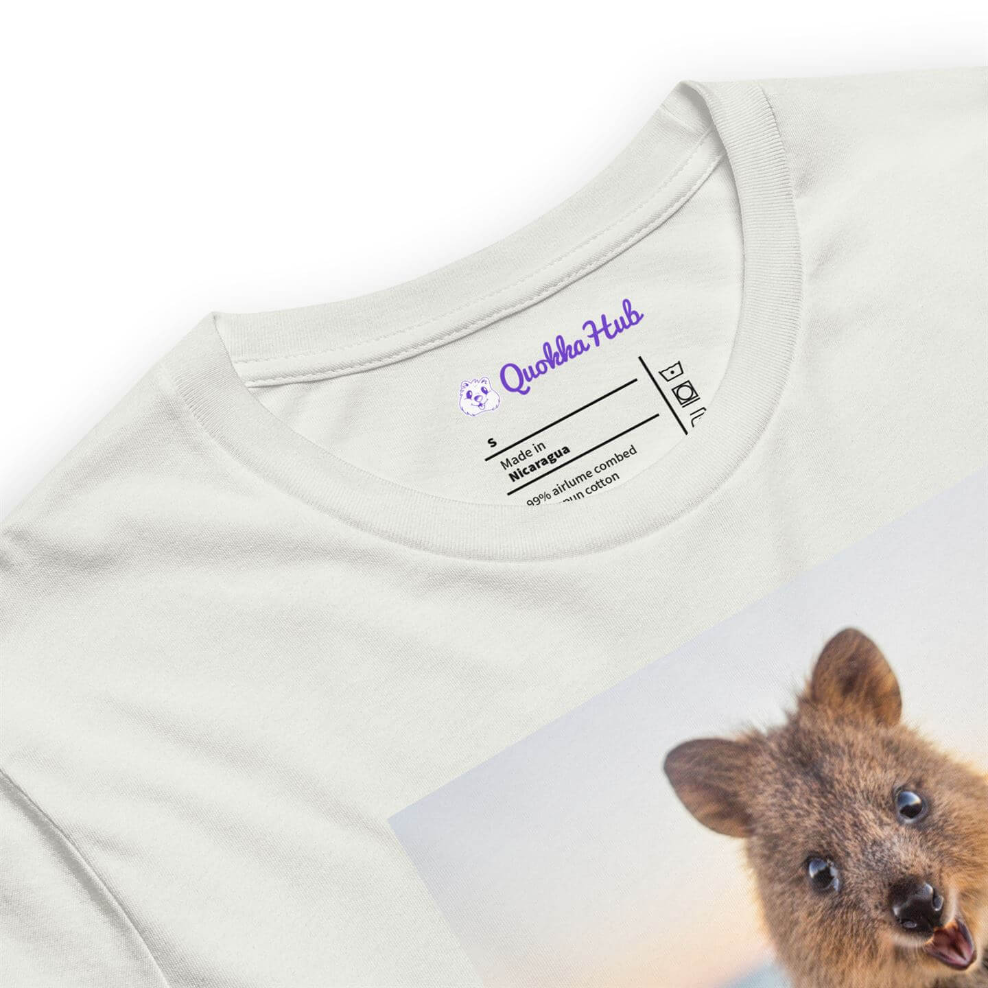 Quokka T-shirt - Sunrise - Crew Neck (unisex)