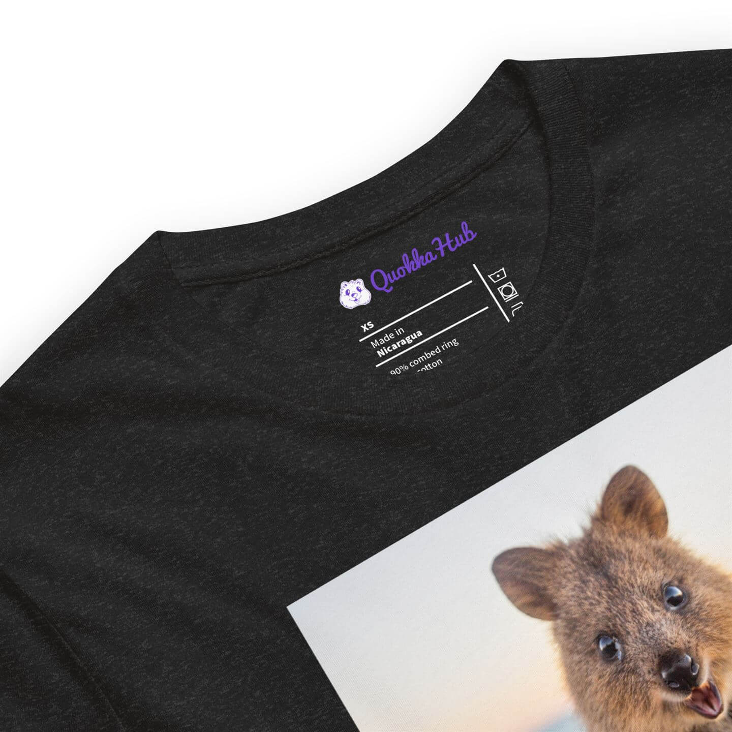 Quokka T-shirt - Sunrise - Crew Neck (unisex)