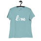 Quokka Love (White Text) - Women's Relaxed T-Shirt