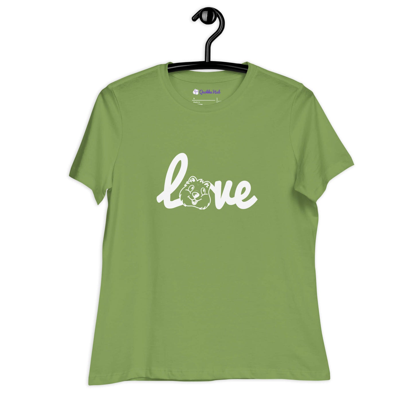 Quokka Love (White Text) - Women's Relaxed T-Shirt