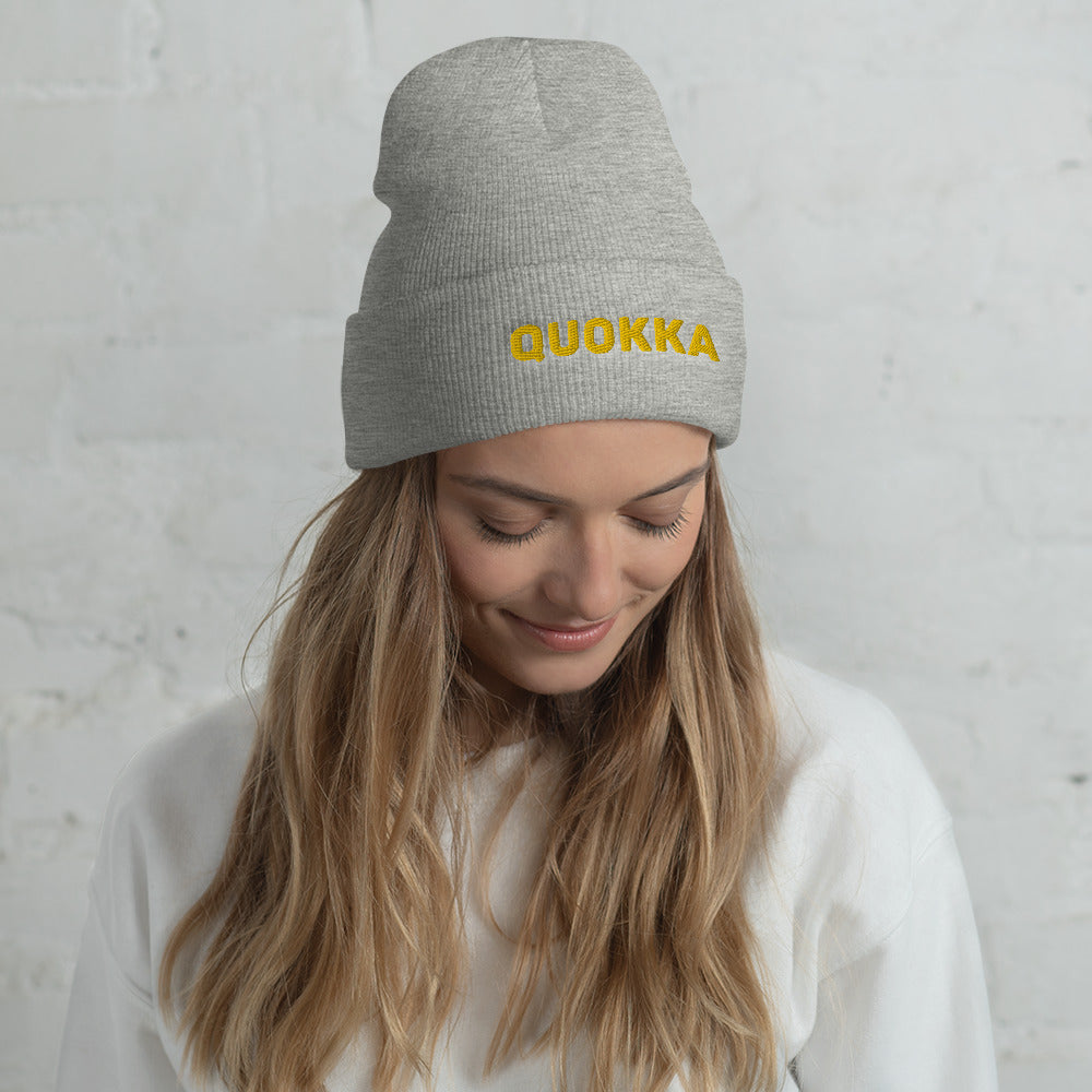 Quokka Cuffed Beanie