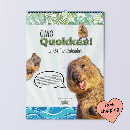 2024 Quokka Fun Calendar - Premium