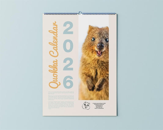 Quokka 2026 Calendar - Premium Edition