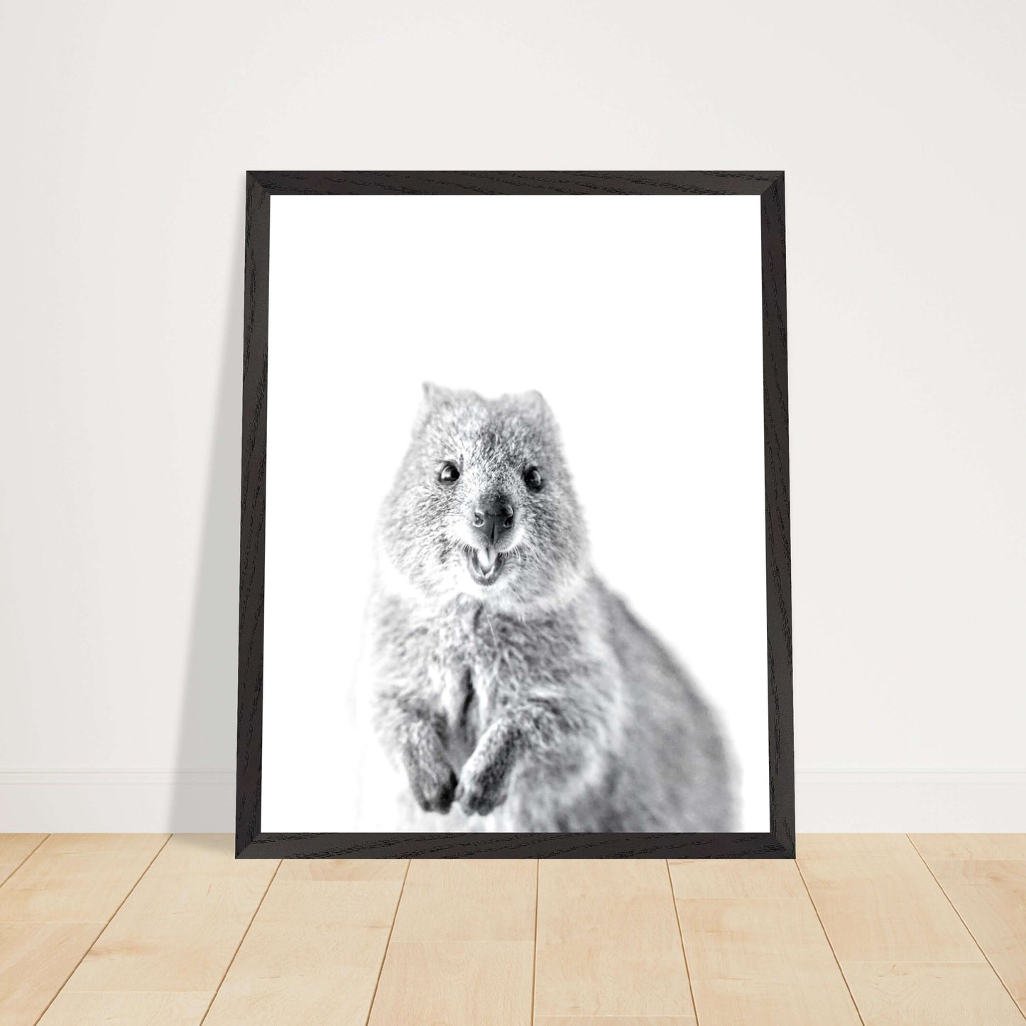 Quokka Print (Black and White)