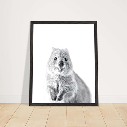 Quokka Print (Black and White)