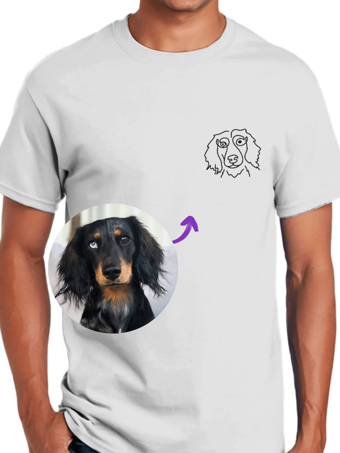 Your Pet Custom Embroidered on Clothing