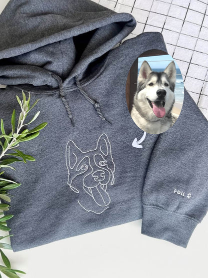 Your Pet Custom Embroidered on Clothing