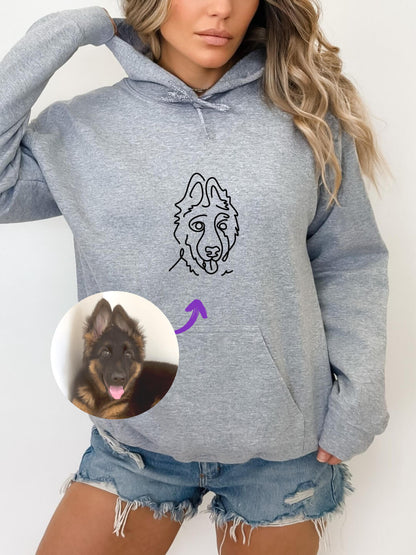 Your Pet Custom Embroidered on Clothing