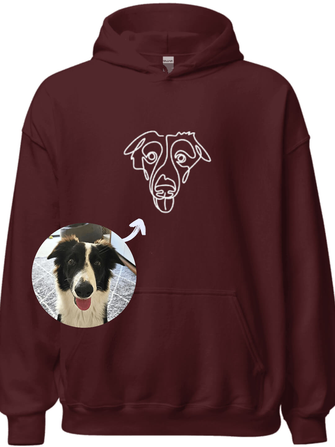 Your Pet Custom Embroidered on Clothing