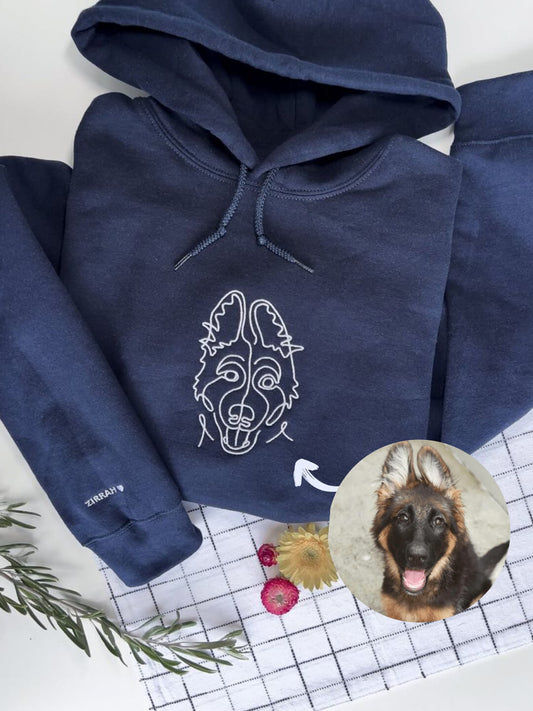 Your Pet Custom Embroidered on Clothing