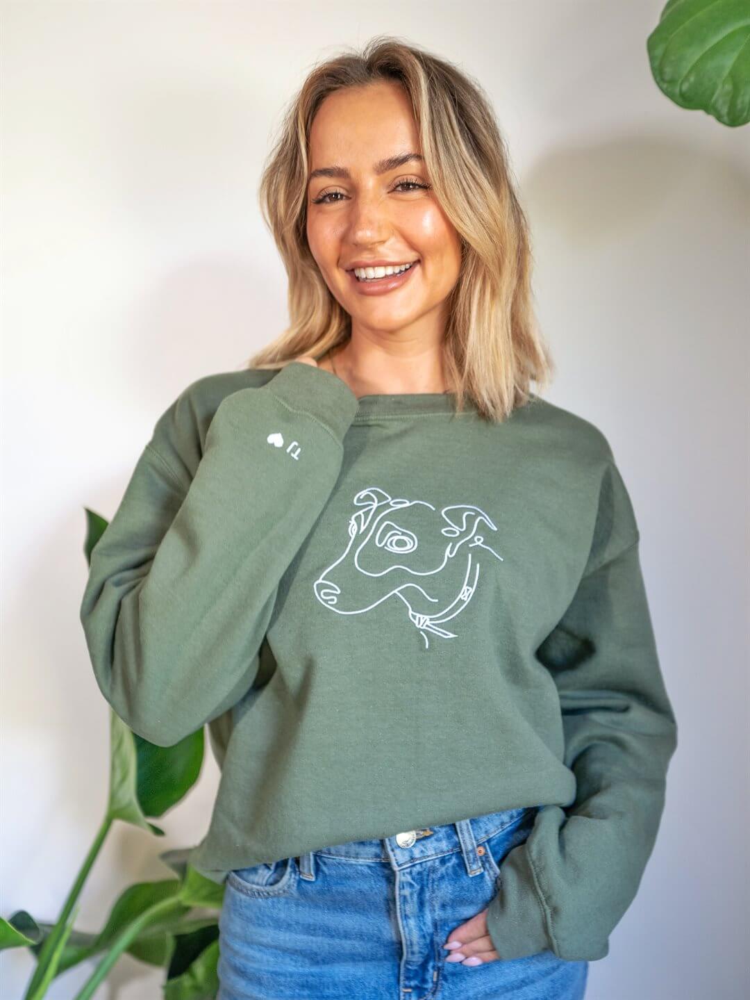 Your Pet Custom Embroidered on Clothing