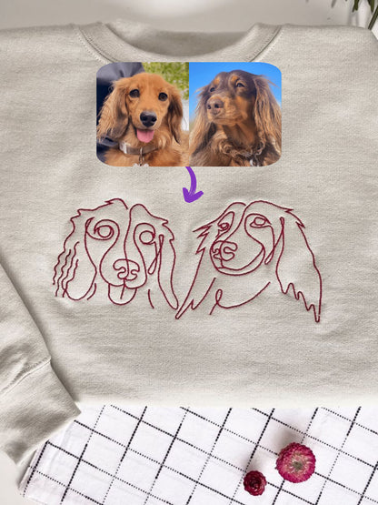 Your Pet Custom Embroidered on Clothing
