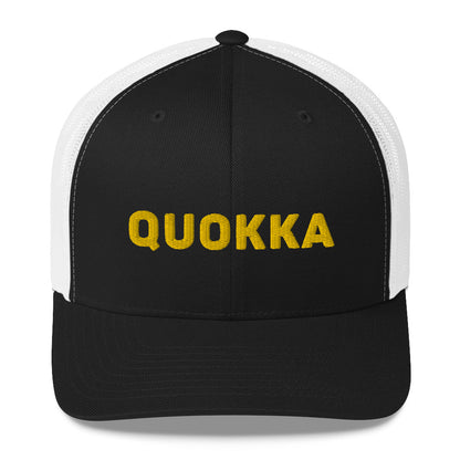 Quokka Trucker Cap - 3D Text