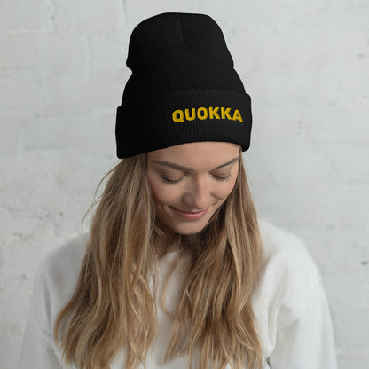 Quokka Cuffed Beanie