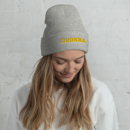 Quokka Cuffed Beanie