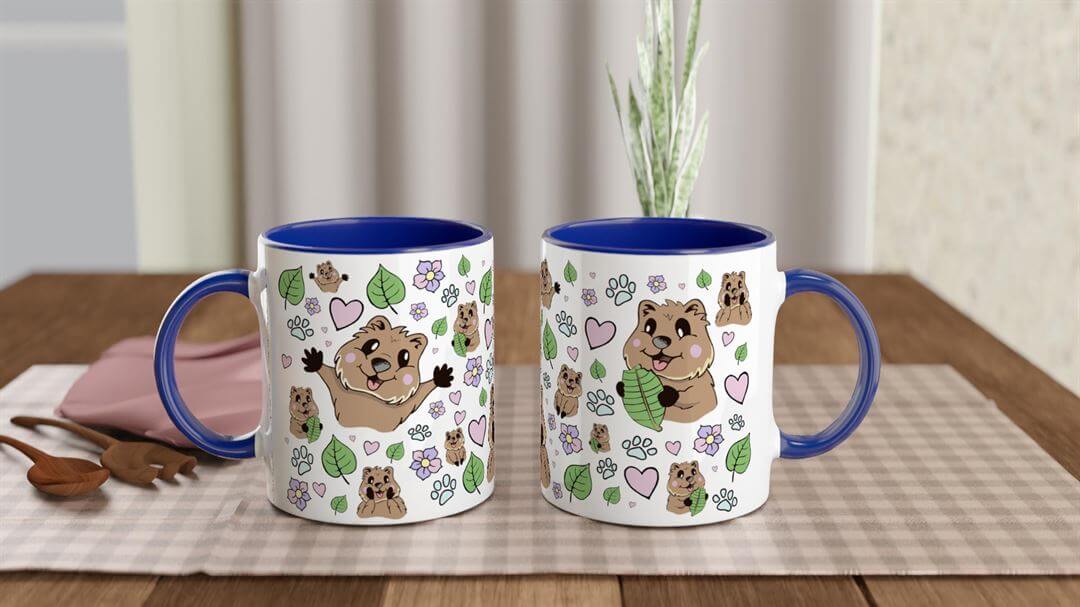 Colorful Quokka Smile Mug