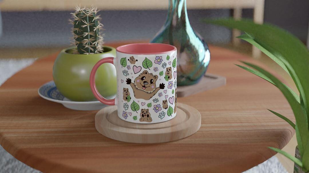 Colorful Quokka Smile Mug