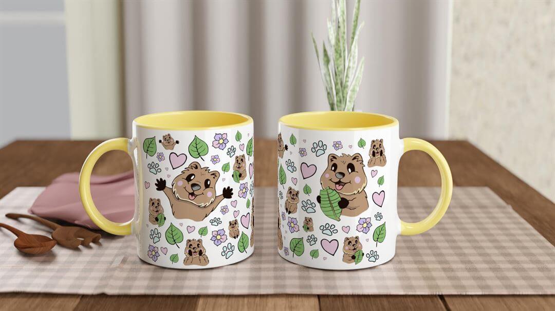 Colorful Quokka Smile Mug